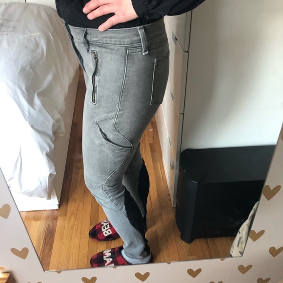 Fun Rag & Bone Rally Skinny Cargo Moto Riding Jeans - Picture 4 of 14